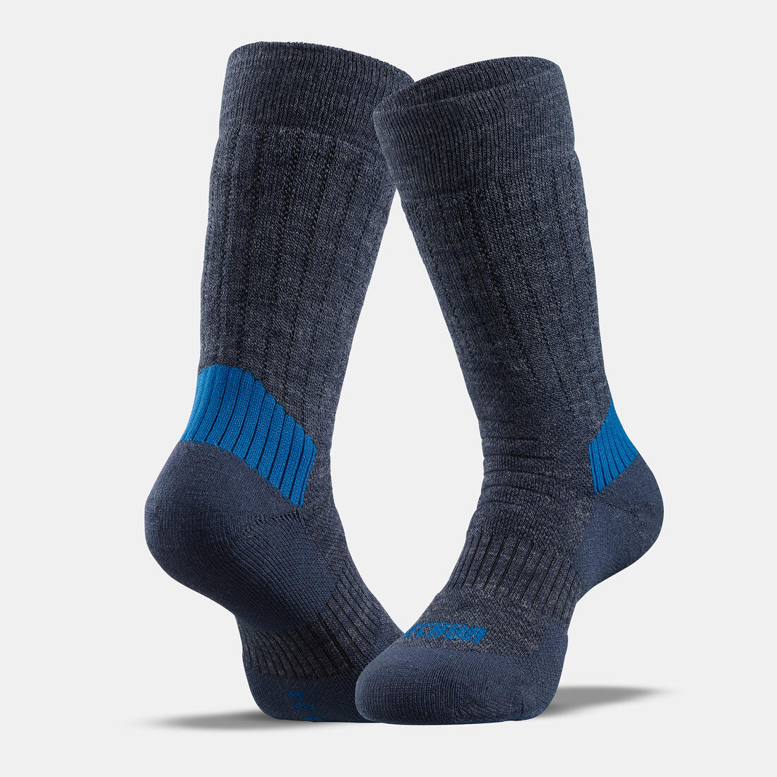 Kids’ Warm Hiking Socks SH100 Mid 2 Pairs - Image 6