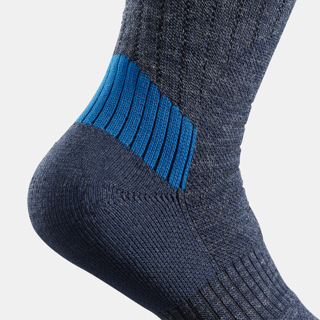 Kids’ Warm Hiking Socks SH100 Mid 2 Pairs - Image 9
