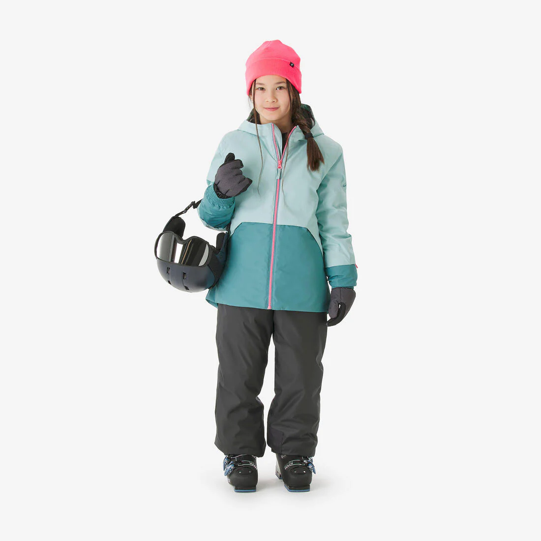 Kids’ warm ski suit, 5-15 years, SKI100 - Image 2