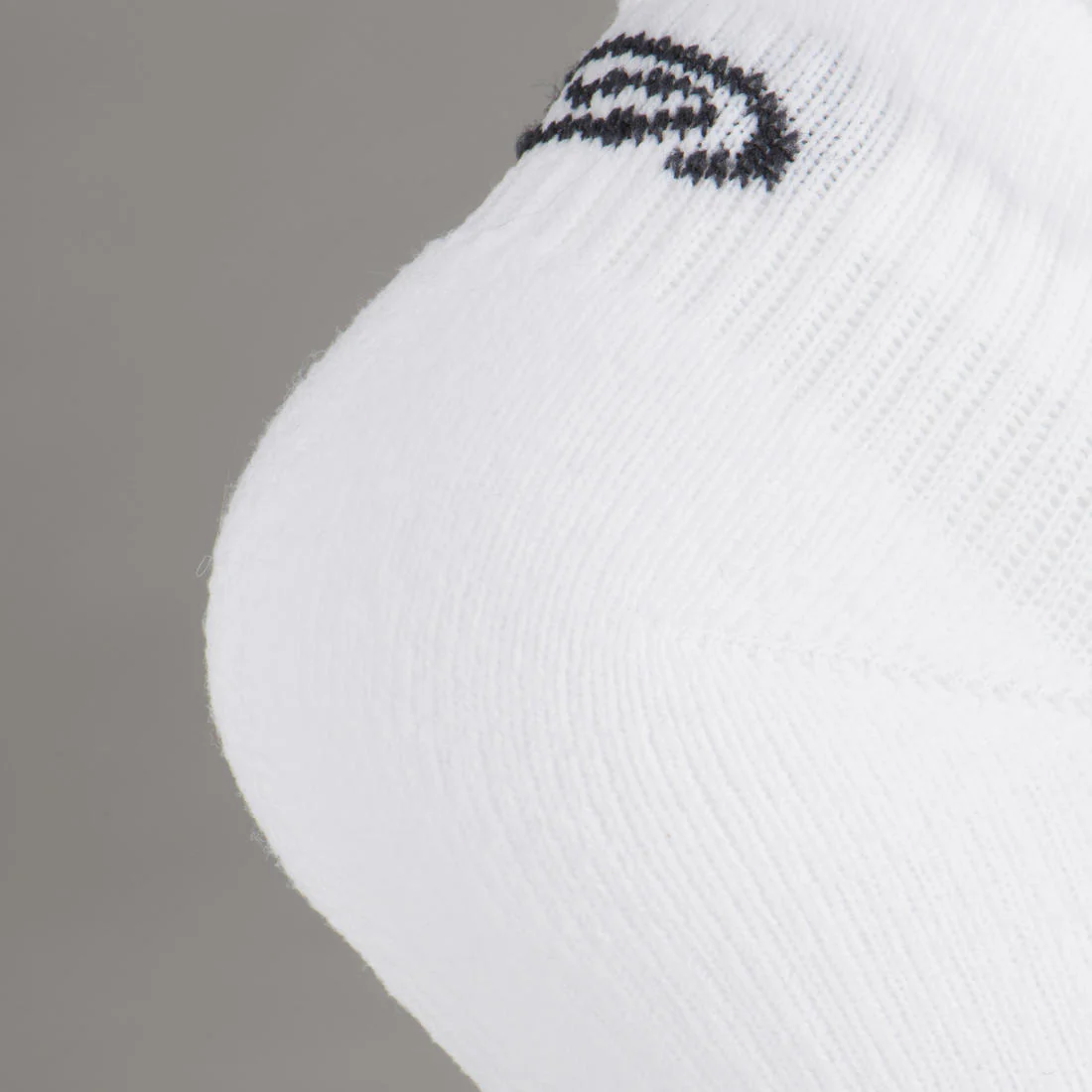 KIPRUN 500 INV kids comfort running socks 2-pack - black and white - Image 3