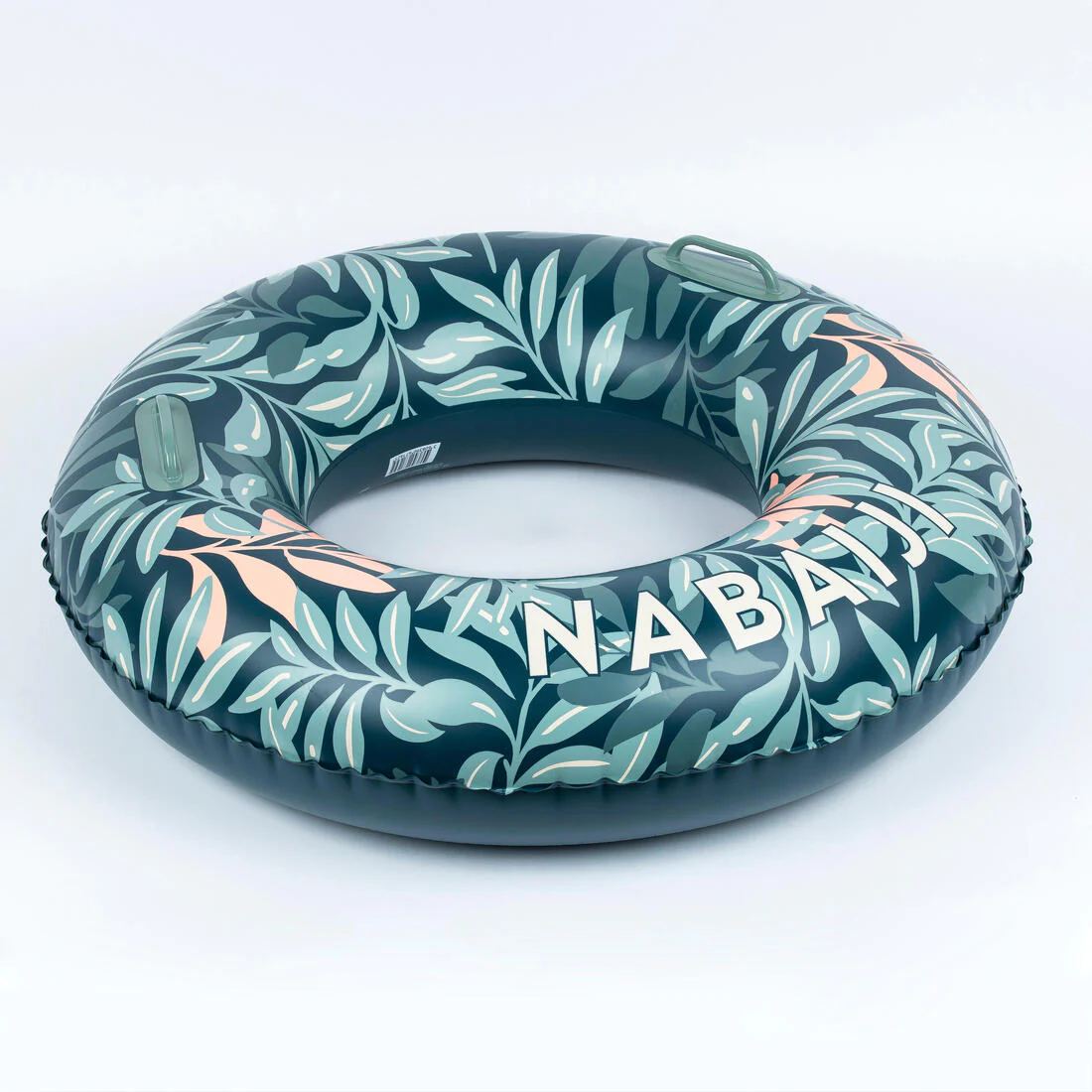 Large 92 cm inflatable printed pool ring with comfort grips - Image 3
