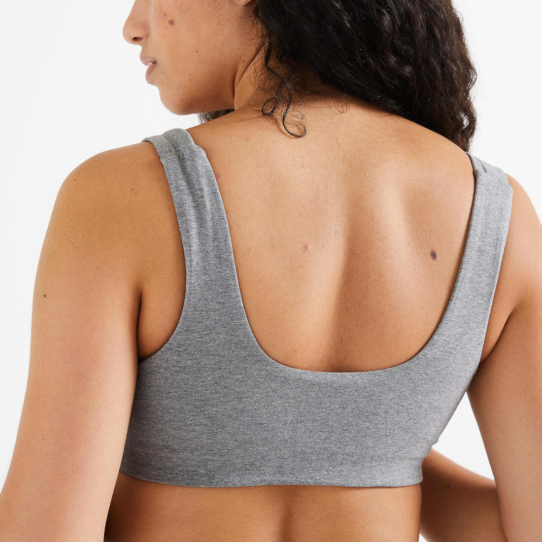 Light Support Fitness Bra 120 - Grey - Image 3