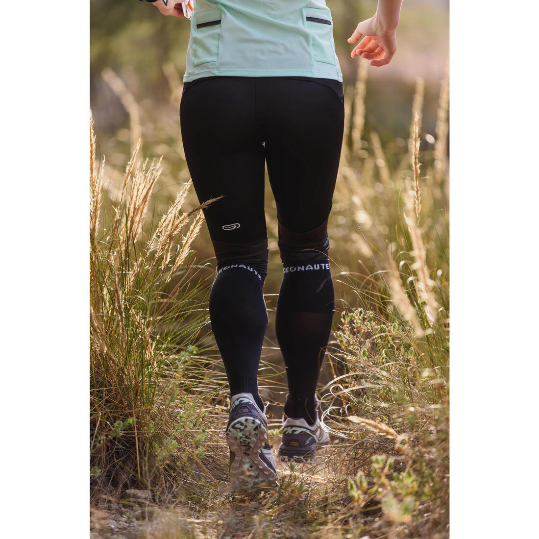LONG ORIENTEERING SOCKS - BLACK - Image 18