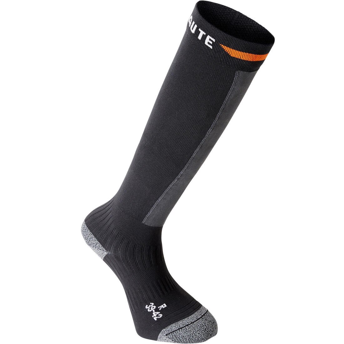 LONG ORIENTEERING SOCKS - BLACK - Image 3