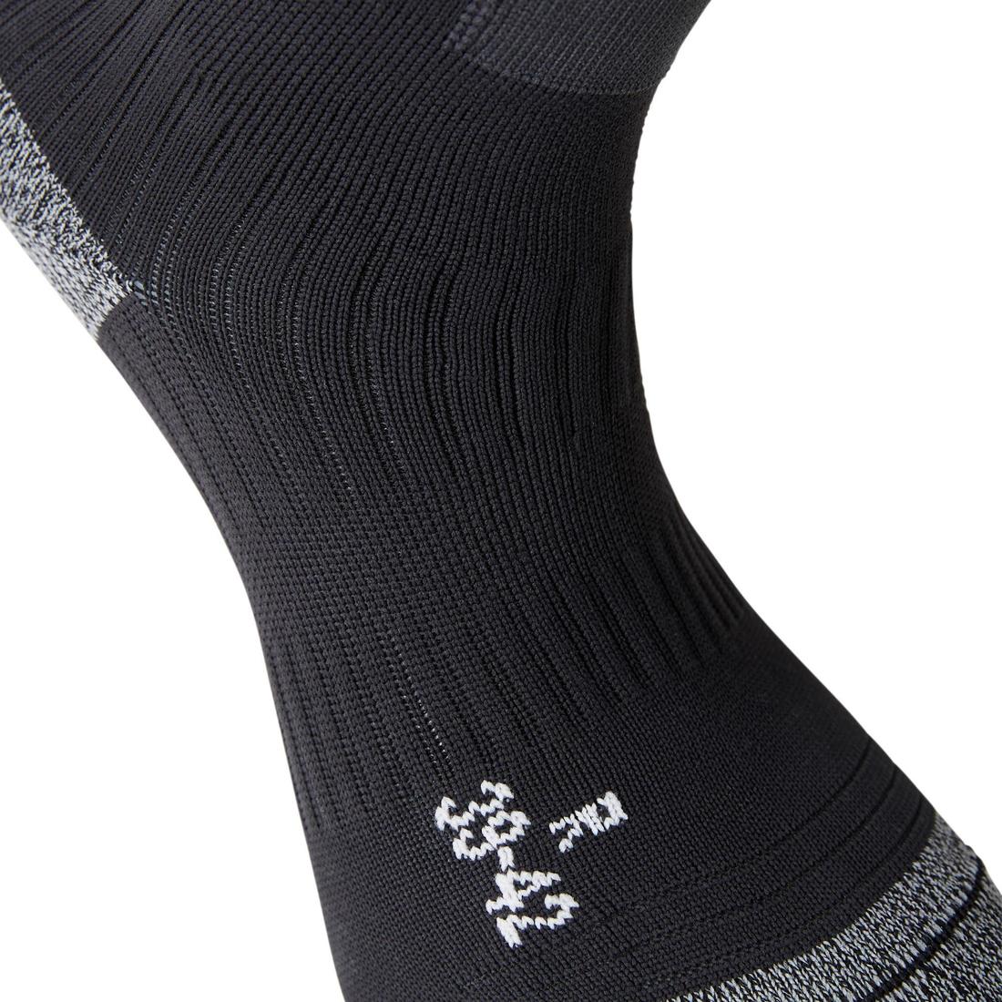 LONG ORIENTEERING SOCKS - BLACK - Image 5