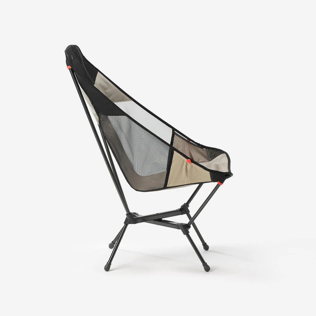 Low camping chair, ultra-compact with a high backrest, 500 L - Image 16