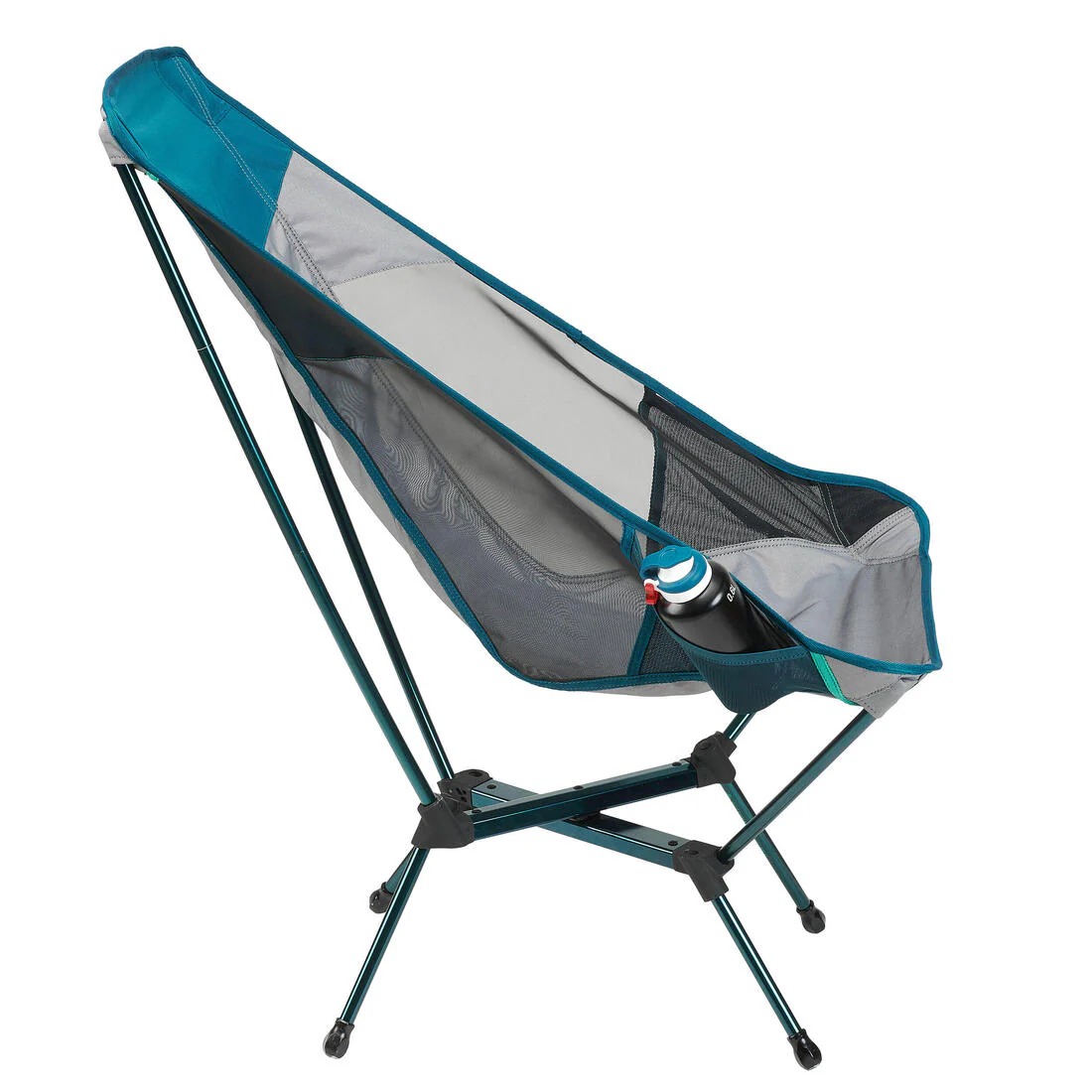 Low camping chair, ultra-compact with a high backrest, 500 L - Image 20