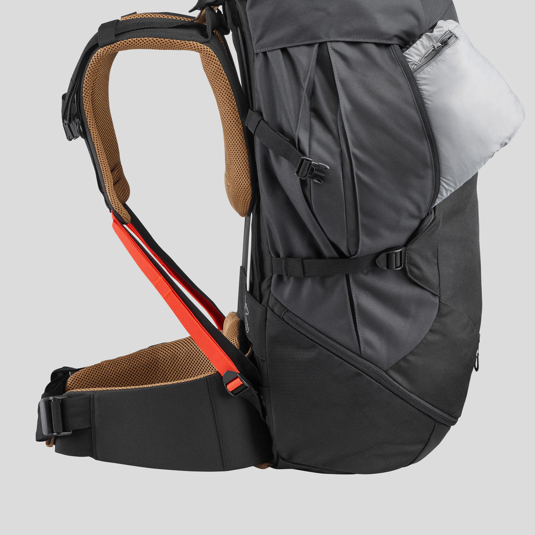 Men's 50L Trekking Backpack - MT100 EASYFIT - Image 13