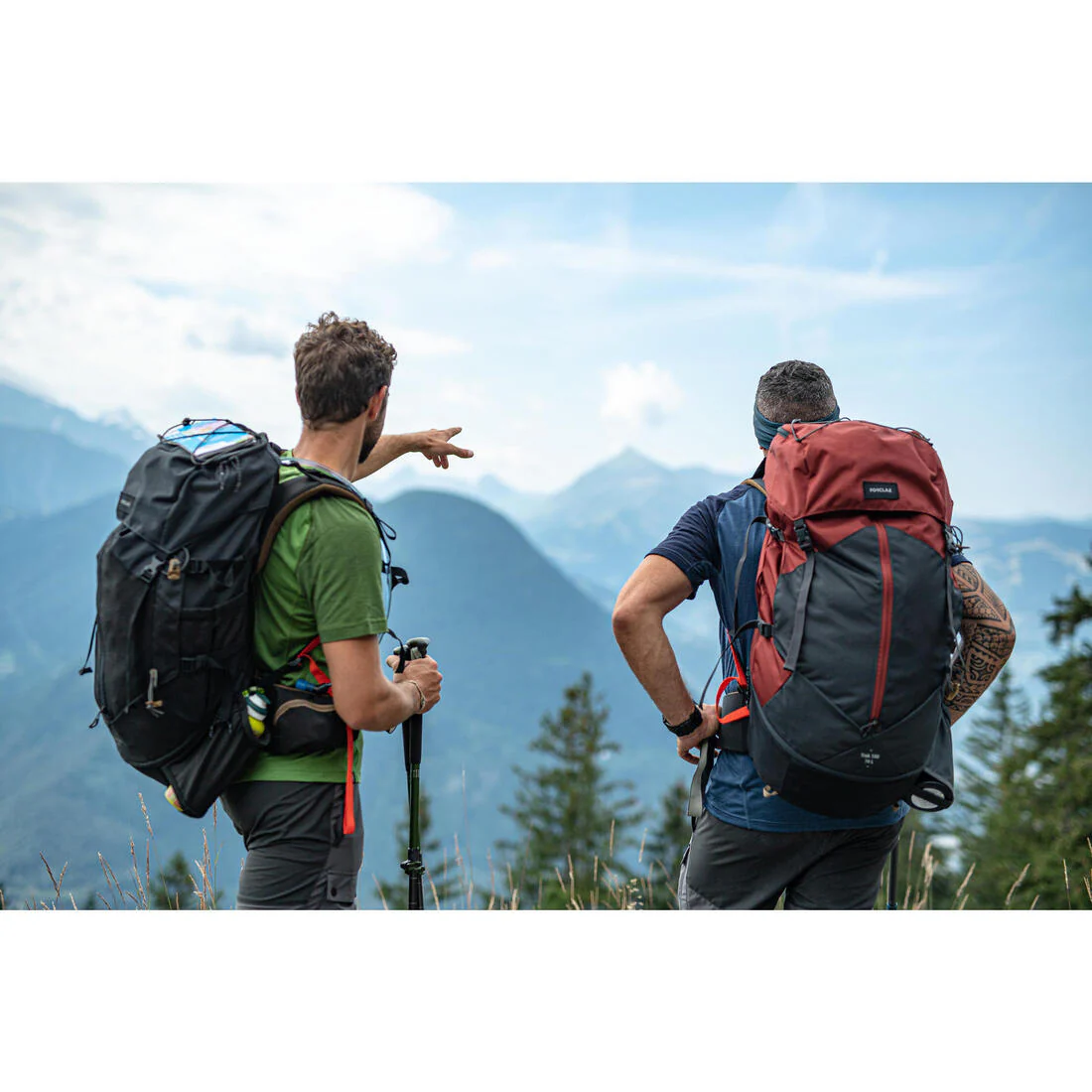 Men's 50L Trekking Backpack - MT100 EASYFIT - Image 18