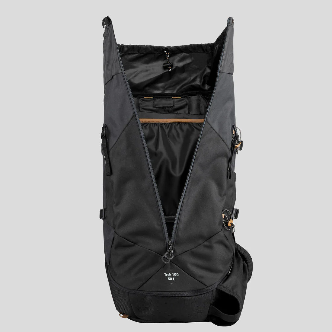 Men's 50L Trekking Backpack - MT100 EASYFIT - Image 8