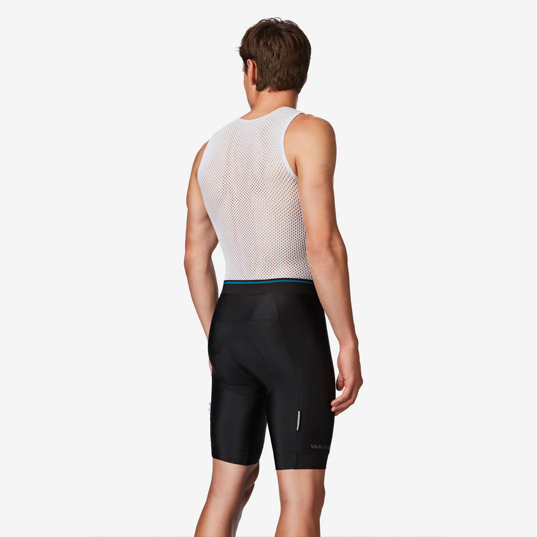 Men's Bibless Road Cycling Shorts Discover - Black - Image 2