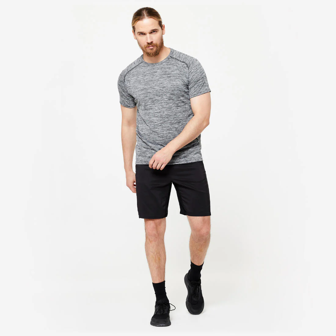 Men's Breathable Cardio T-Shirt - Grey - Image 6