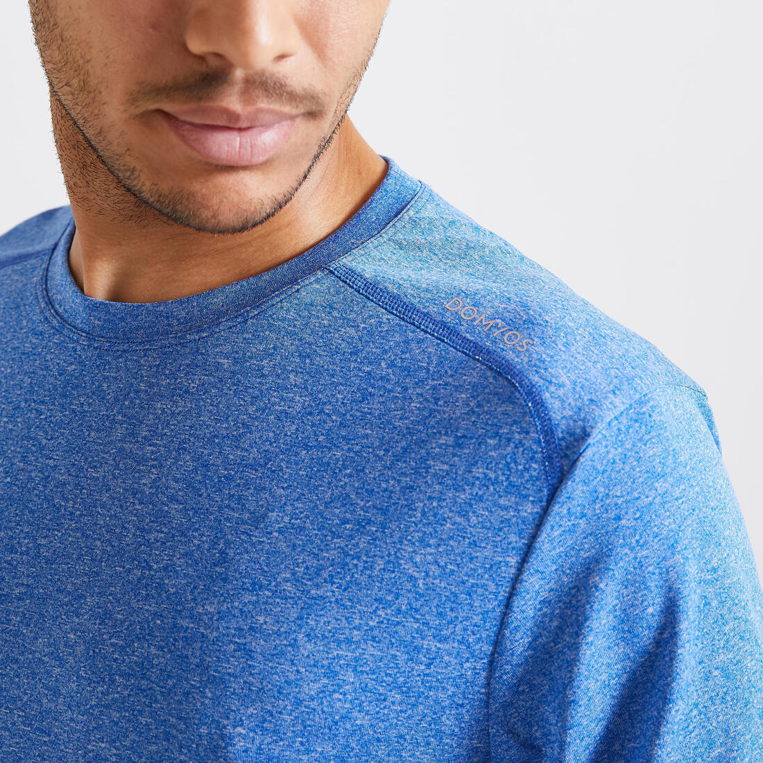 Men's Breathable Crew Neck Essential Fitness T-Shirt - Image 6