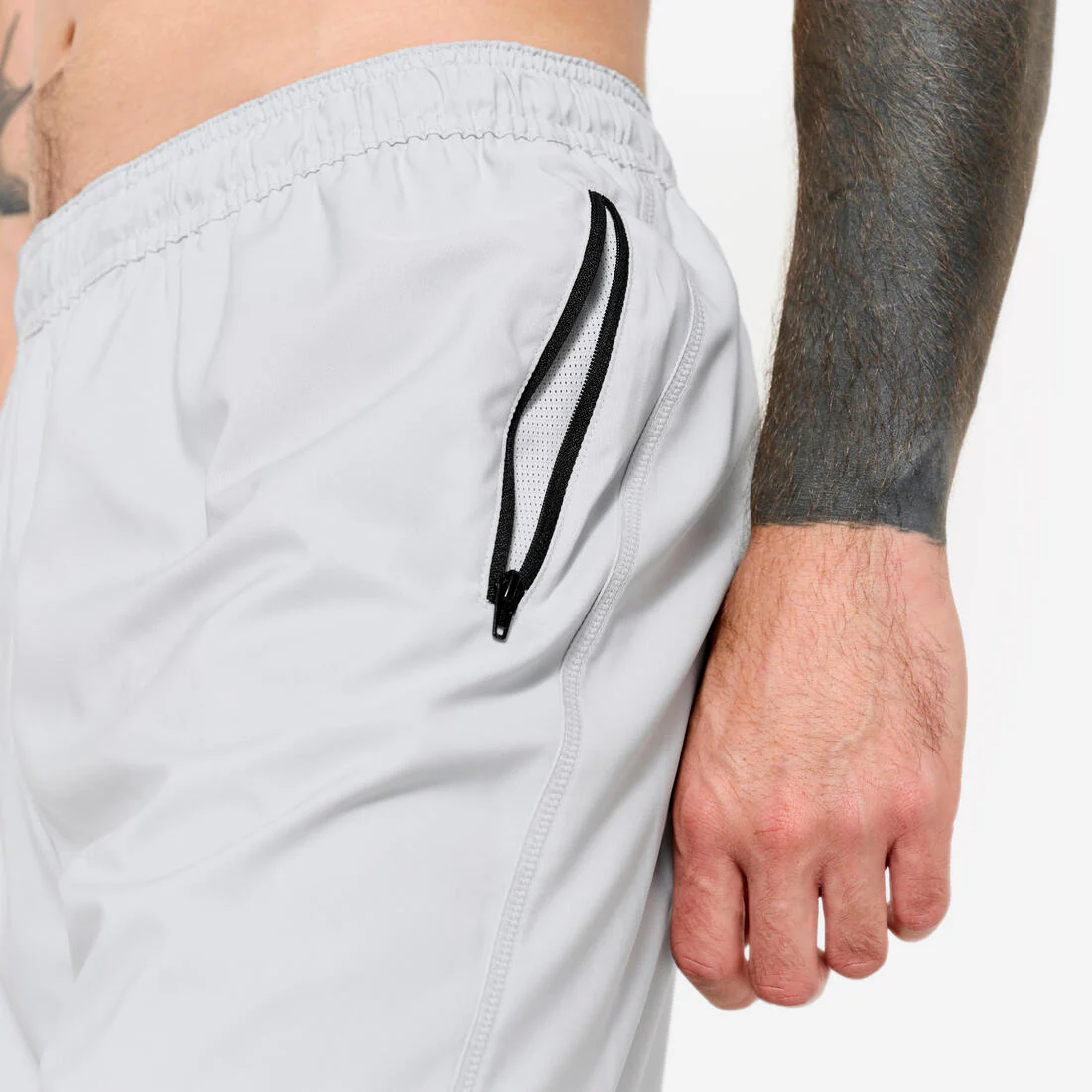 Men's Breathable Fitness Shorts with Zip-Up Pockets - Image 36