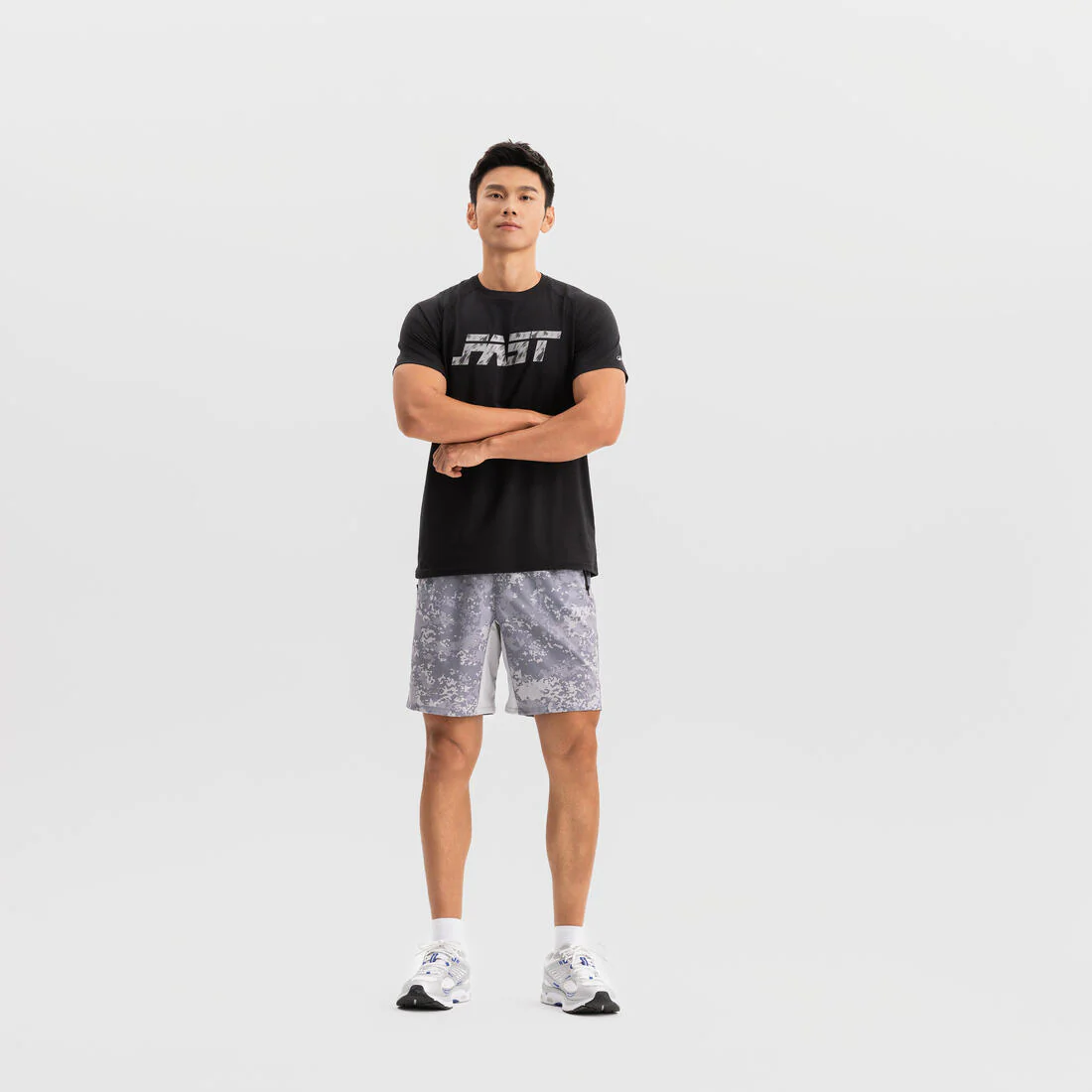 Men's Breathable Fitness Shorts with Zip-Up Pockets - Image 47