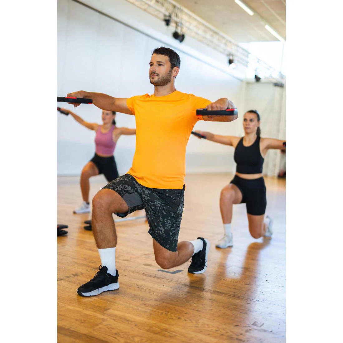 Men's Breathable Fitness Shorts with Zip-Up Pockets - Image 51