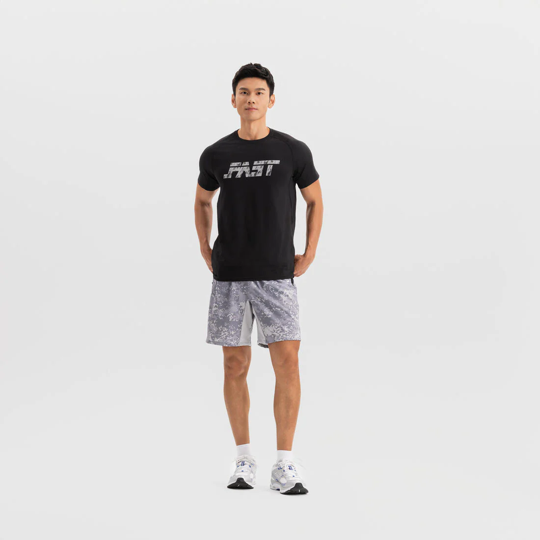 Men's Breathable Fitness Shorts with Zip-Up Pockets - Image 54