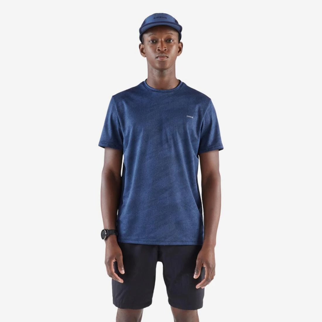 Men's Breathable Running T-shirt KIPRUN Run 500 Dry