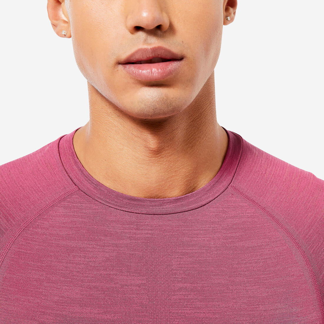 Men's Breathable Short-Sleeved Crew Neck Weight Training Compression T-Shirt - Image 11