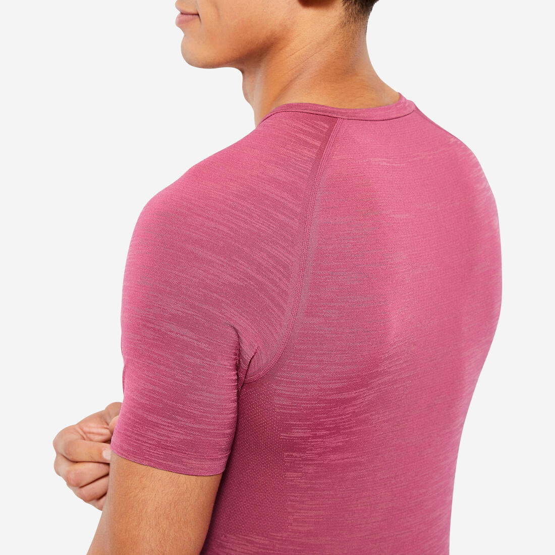 Men's Breathable Short-Sleeved Crew Neck Weight Training Compression T-Shirt - Image 23