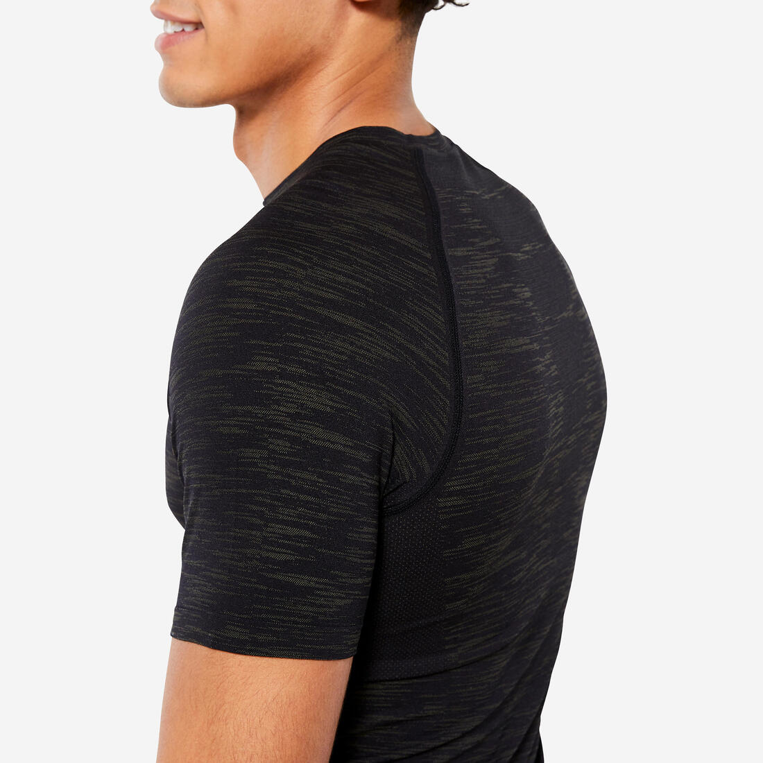 Men's Breathable Short-Sleeved Crew Neck Weight Training Compression T-Shirt - Image 24