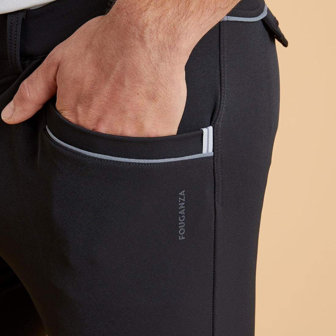 Men's Classic Horse Riding Jodhpurs 900 - Black - Image 5