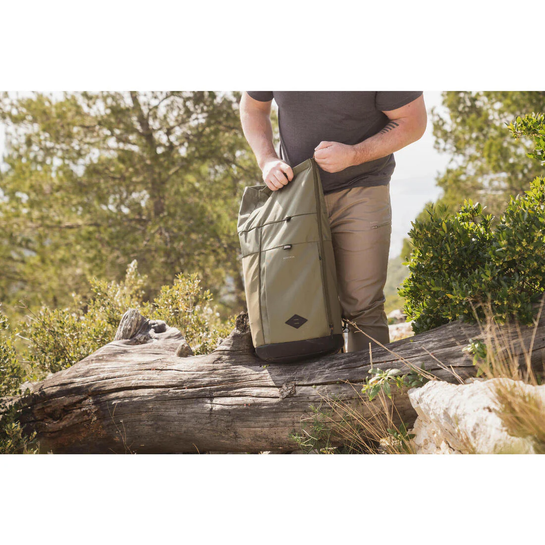 Men’s comfortable hiking T-shirt, NH500 Fresh - Image 29