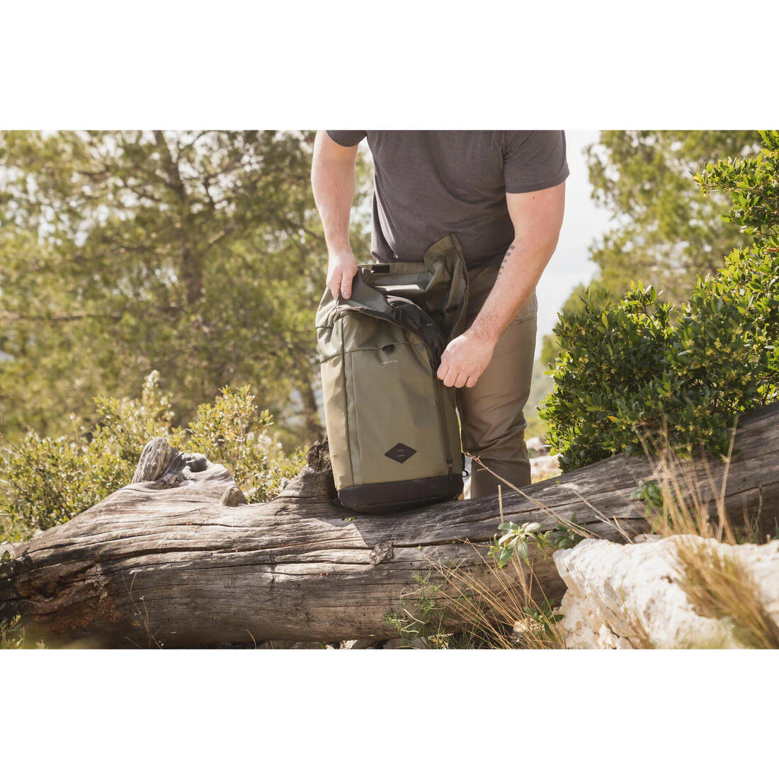Men’s comfortable hiking T-shirt, NH500 Fresh - Image 31