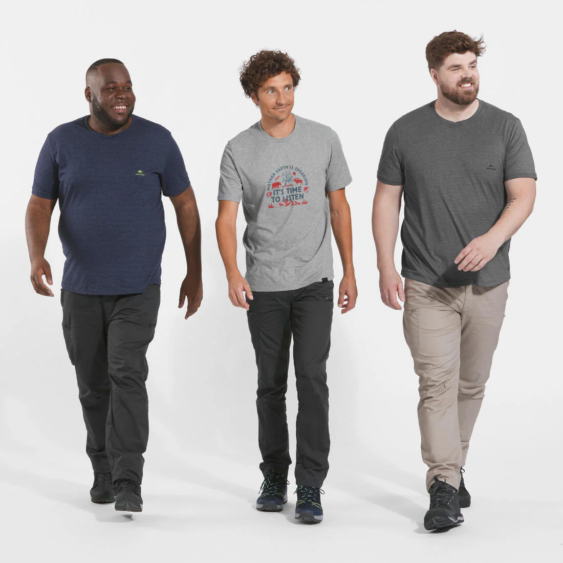 Men’s comfortable hiking T-shirt, NH500 Fresh - Image 44