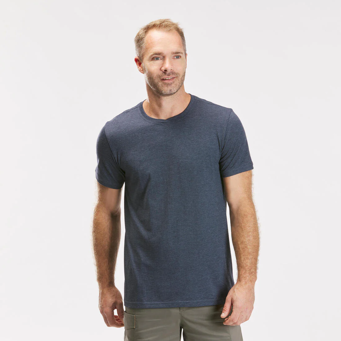 Men’s comfortable hiking T-shirt, NH500 Fresh - Image 5