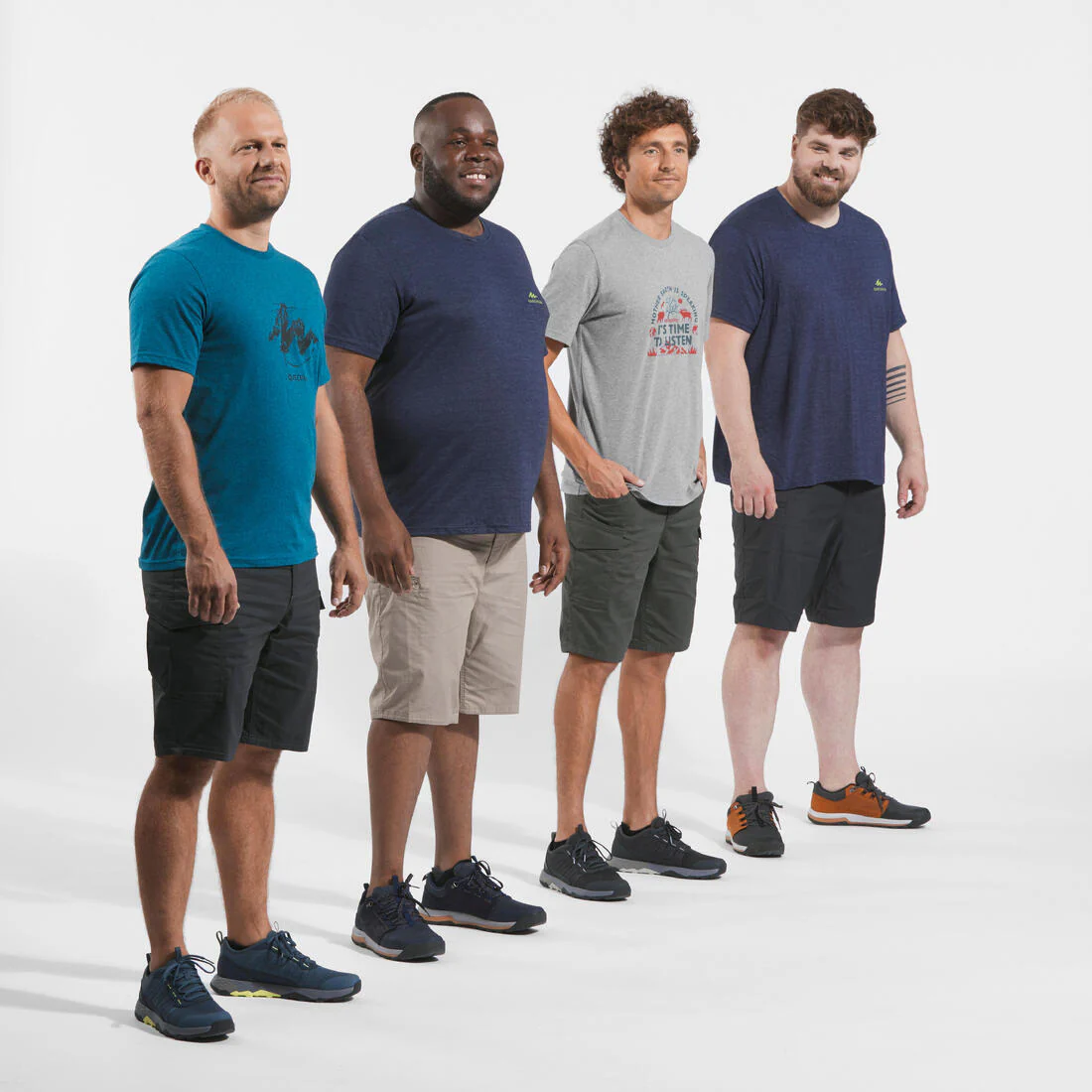 Men’s comfortable hiking T-shirt, NH500 Fresh - Image 58
