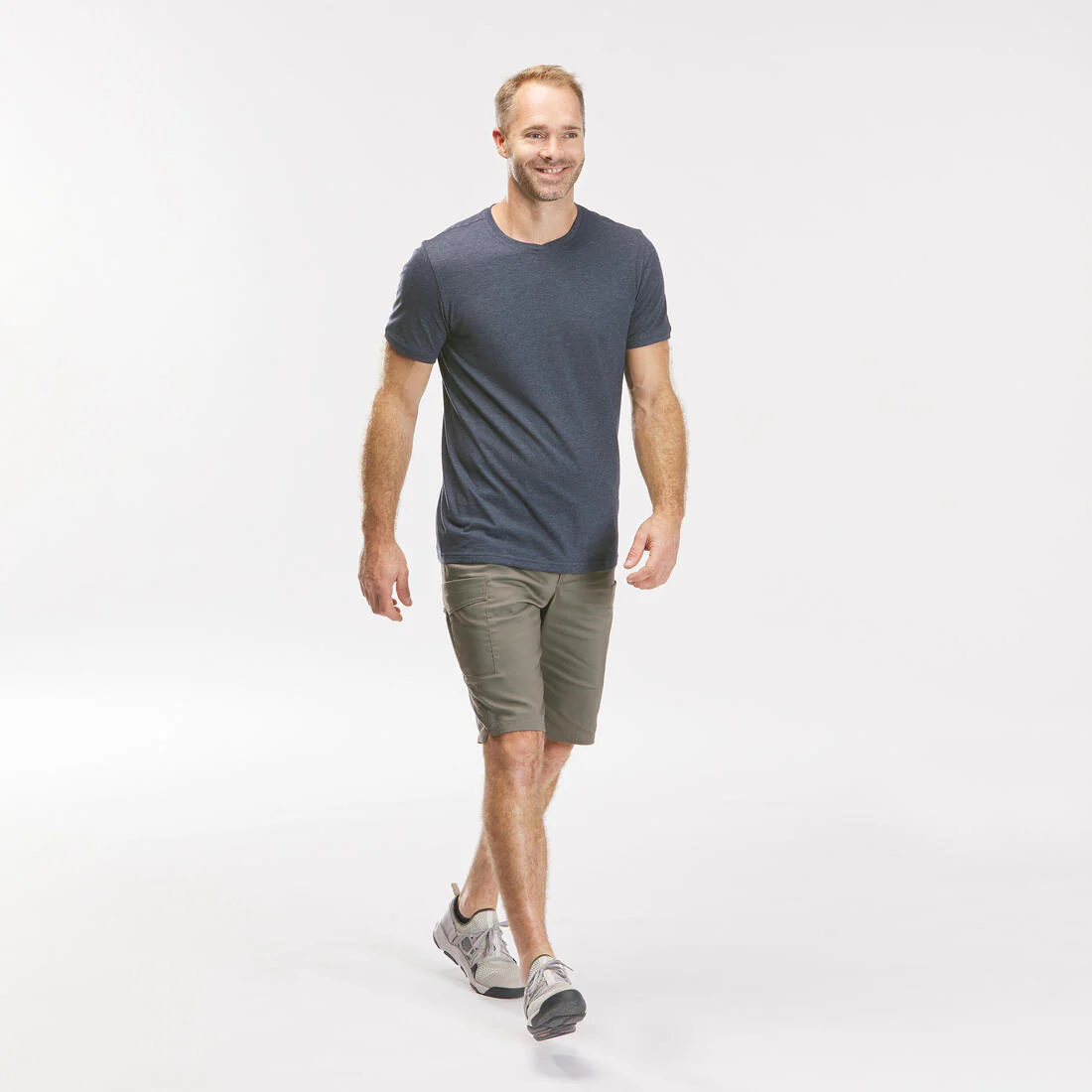 Men’s comfortable hiking T-shirt, NH500 Fresh - Image 7