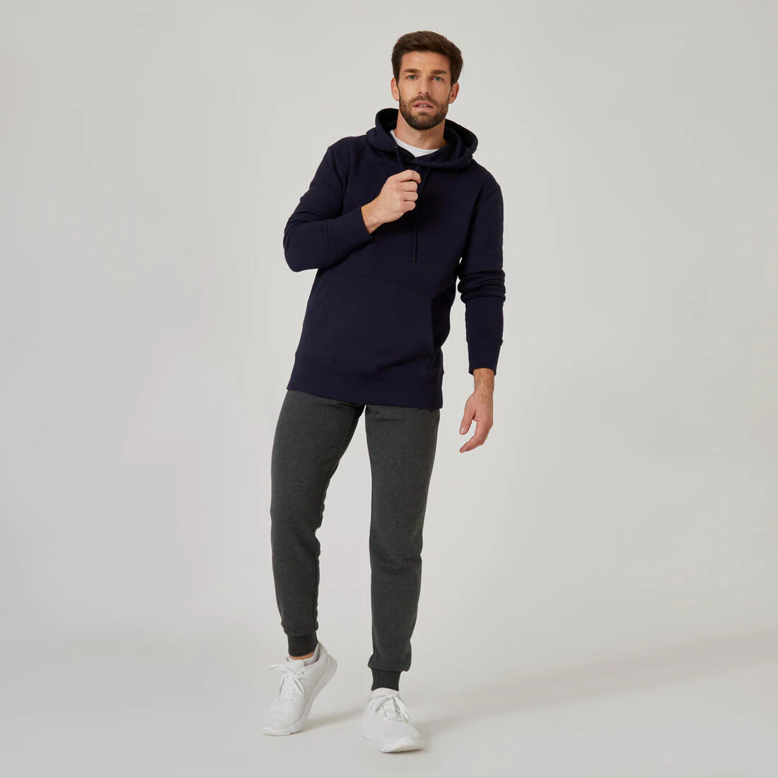Men's comfortable slim-fit fitness jogging bottoms - Image 4