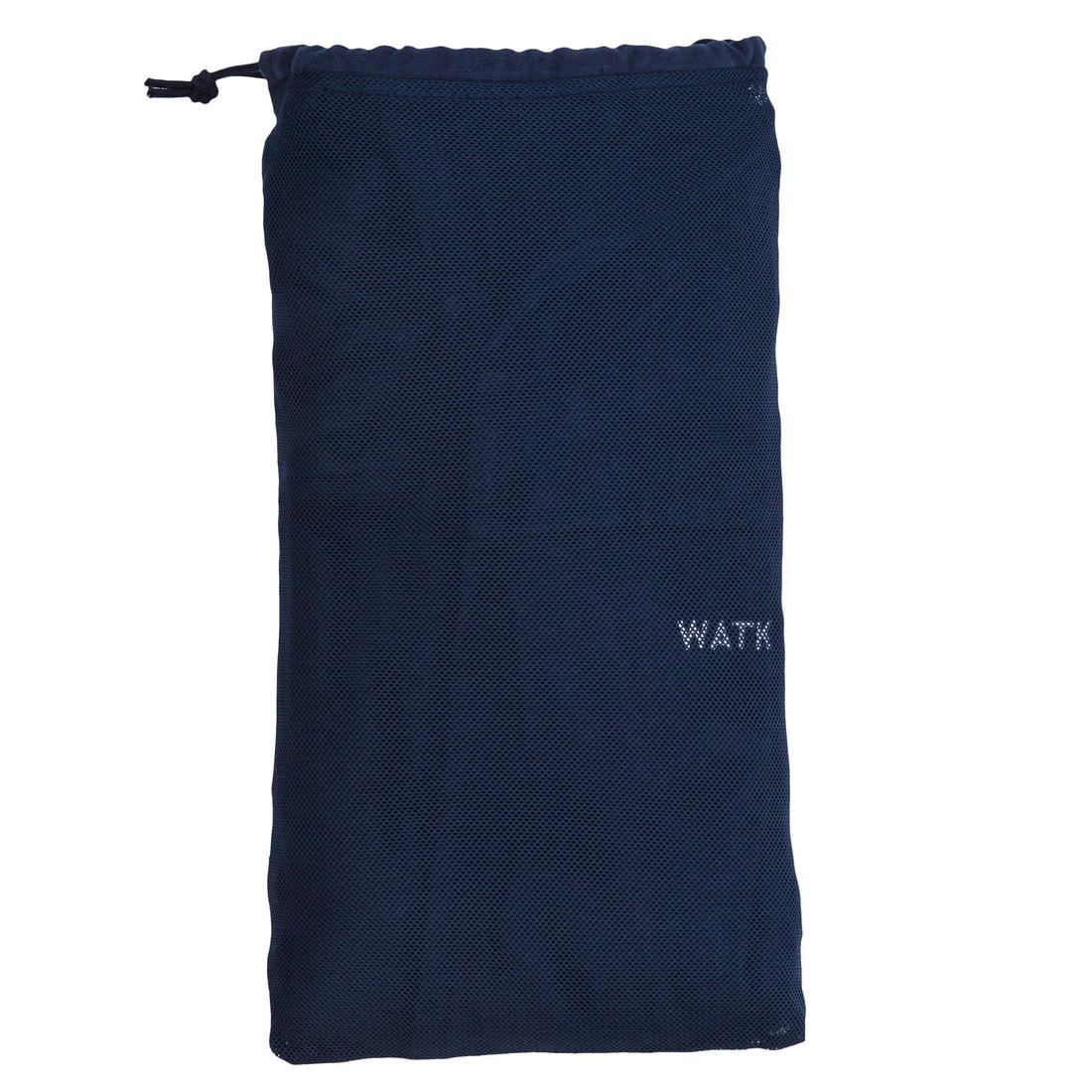 Men’s cotton compact hooded bathrobe in navy blue - Image 11
