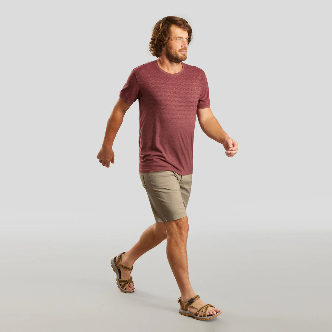 Men’s country walking shorts - nh100 fresh - Image 3