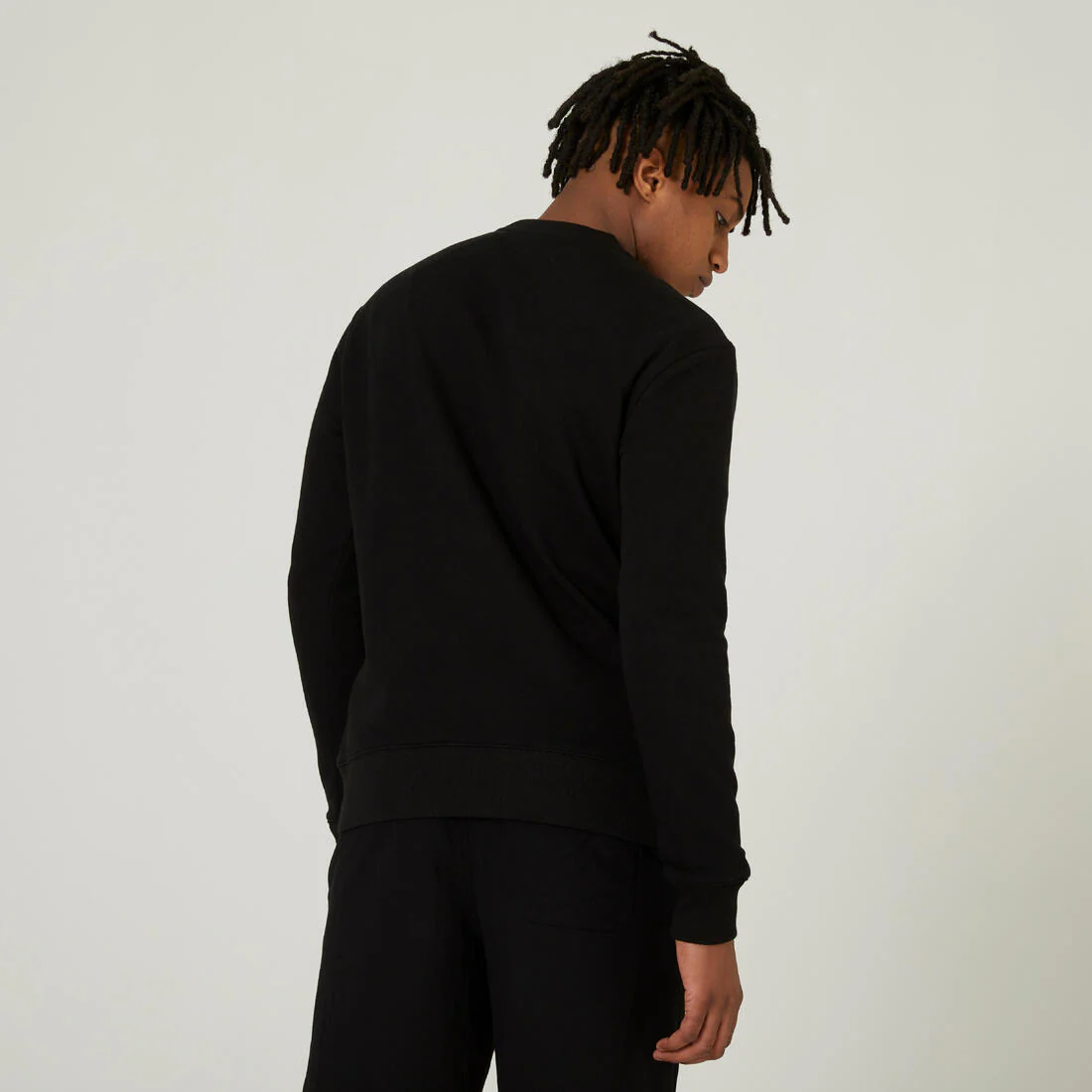 Men's Crew-Neck Fitness Sweatshirt 500 Essentials - Image 6