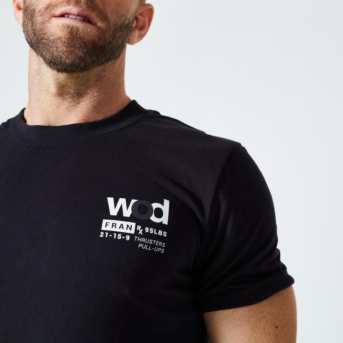 Men's Crew Neck Slim-Fit Soft Breathable Cross Training T-Shirt - Image 6