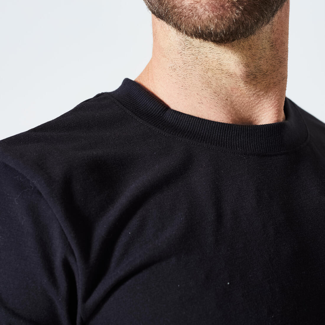Men's Crew Neck Slim-Fit Soft Breathable Cross Training T-Shirt - Image 7