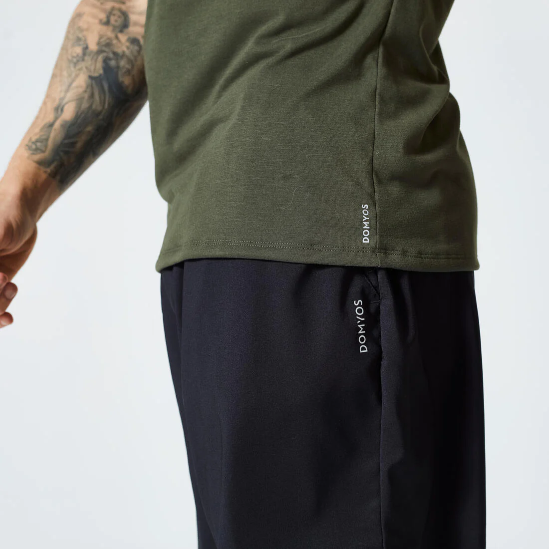 Men's Crew Neck Slim-Fit Soft Breathable Cross Training T-Shirt - Image 9
