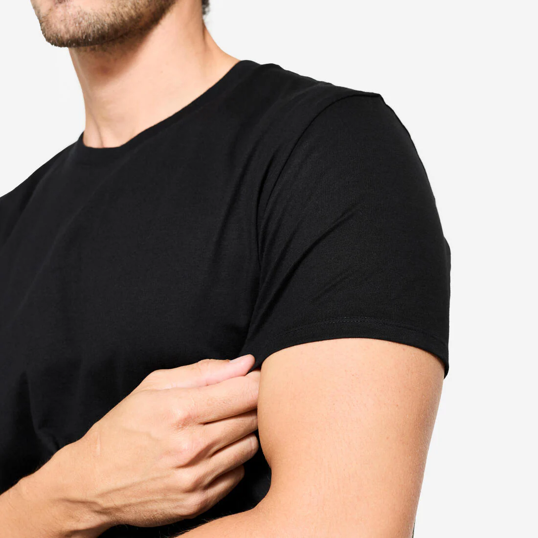 Men's Fitness Cotton T-Shirt Sportee 100 - Image 14