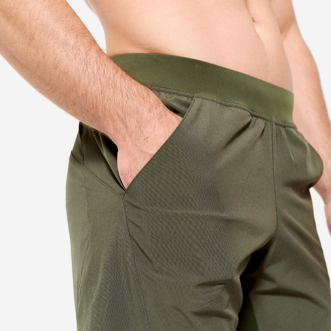 Men's Fitness Zip Pocket Breathable 2-in-1 Shorts - Image 24