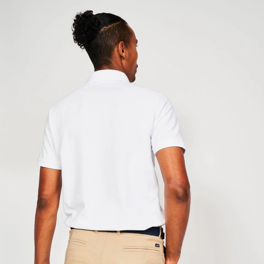 Men’s golf cotton and polyester short-sleeved polo shirt - MW500 - Image 10
