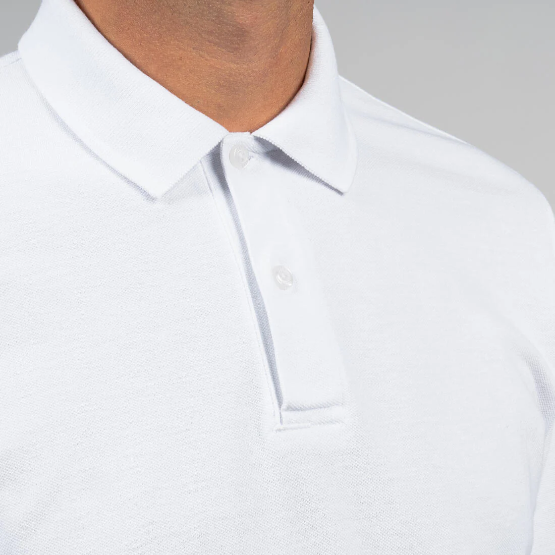 Men’s golf cotton and polyester short-sleeved polo shirt - MW500 - Image 115