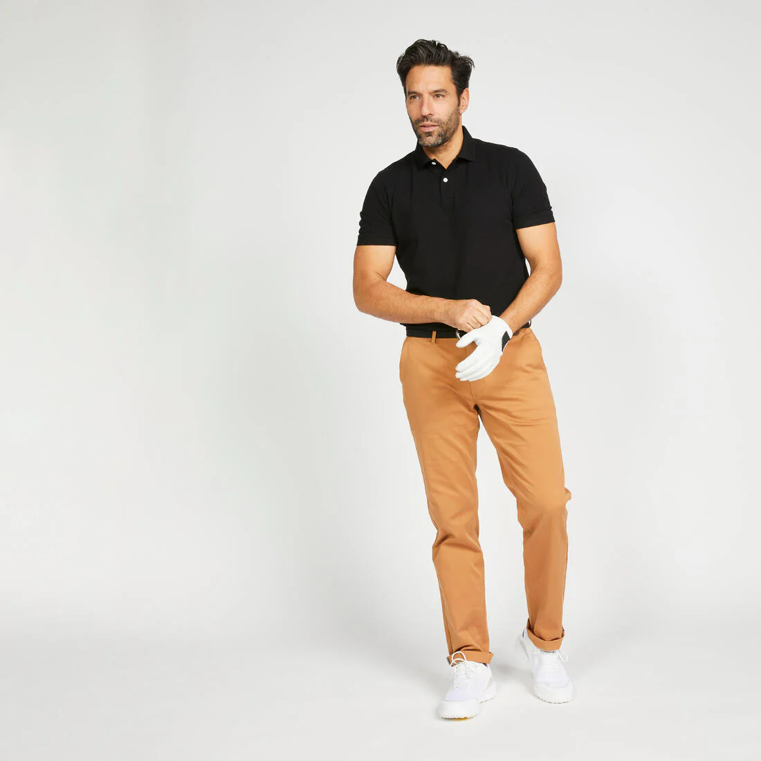 Men’s golf cotton and polyester short-sleeved polo shirt - MW500 - Image 27