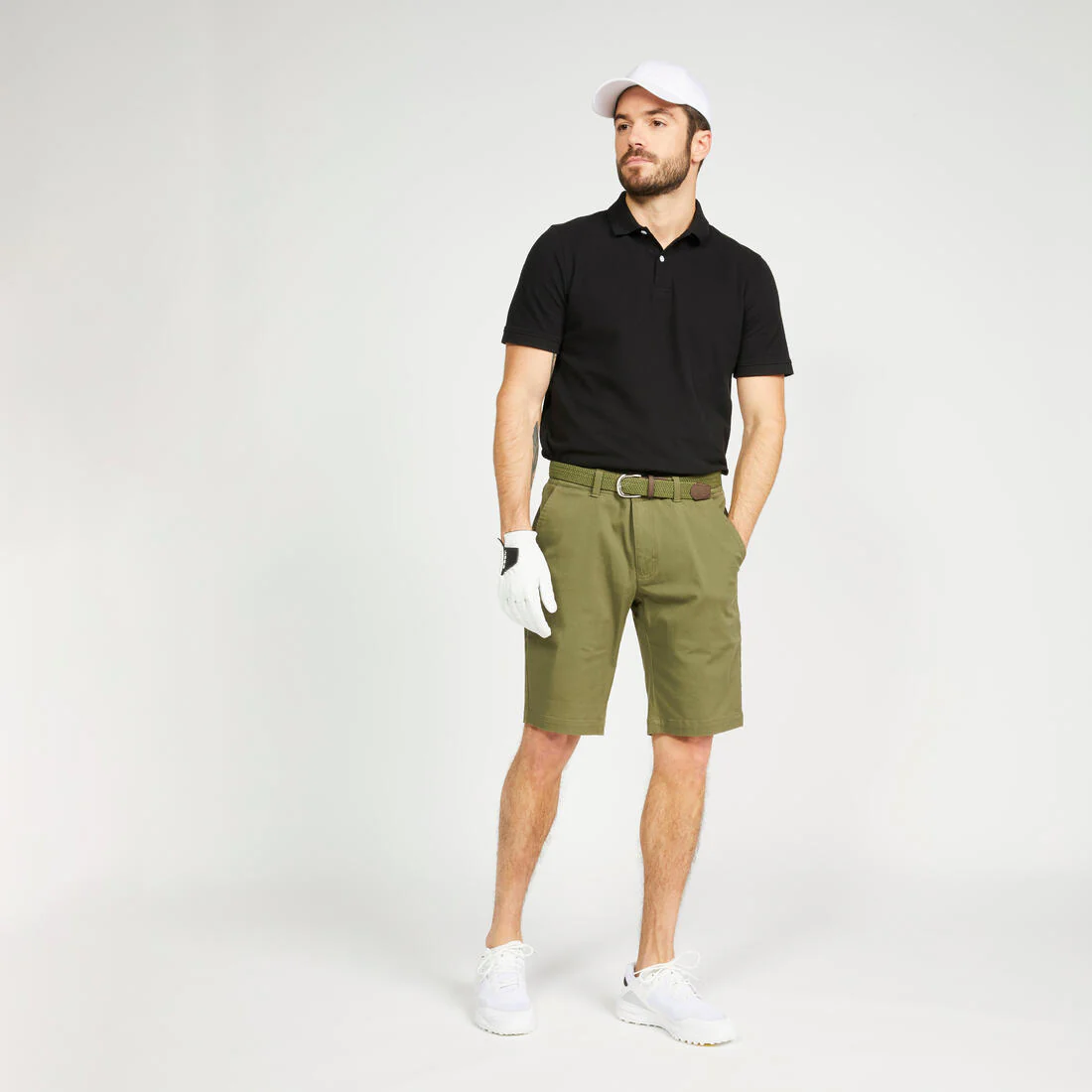 Men’s golf cotton and polyester short-sleeved polo shirt - MW500 - Image 35