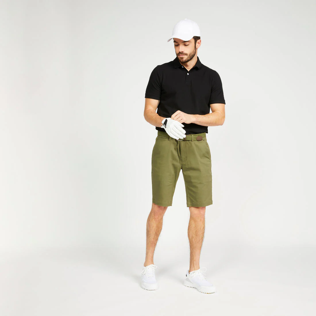 Men’s golf cotton and polyester short-sleeved polo shirt - MW500 - Image 38