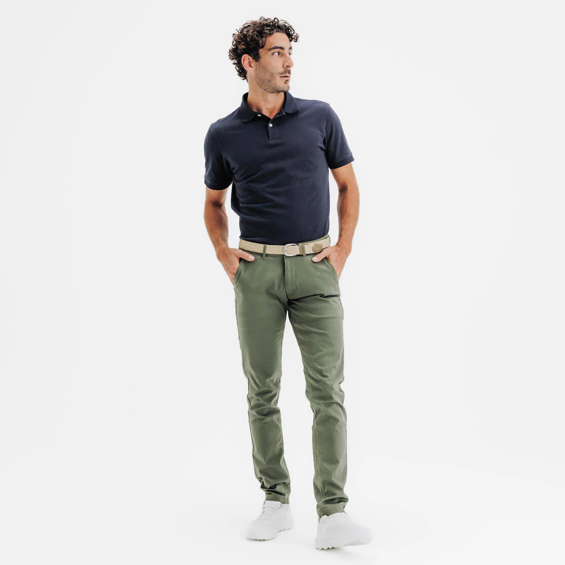 Men’s golf cotton and polyester short-sleeved polo shirt - MW500 - Image 4