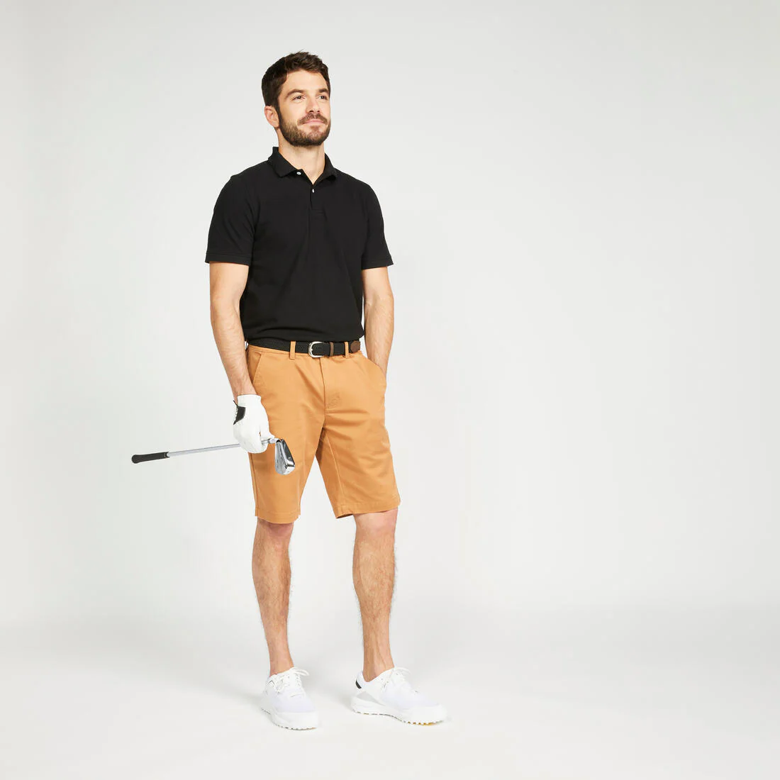 Men’s golf cotton and polyester short-sleeved polo shirt - MW500 - Image 43