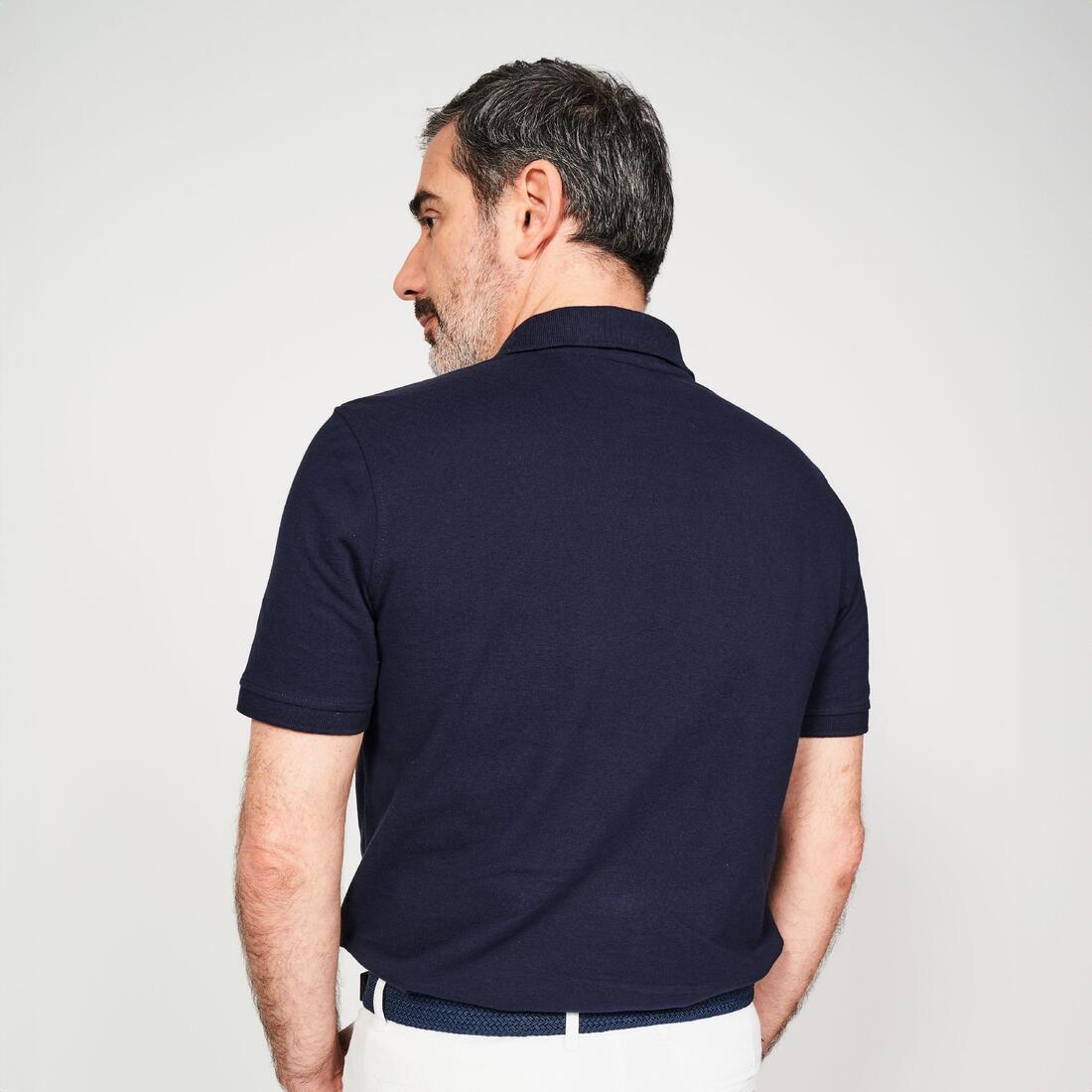Men’s golf cotton and polyester short-sleeved polo shirt - MW500 - Image 47