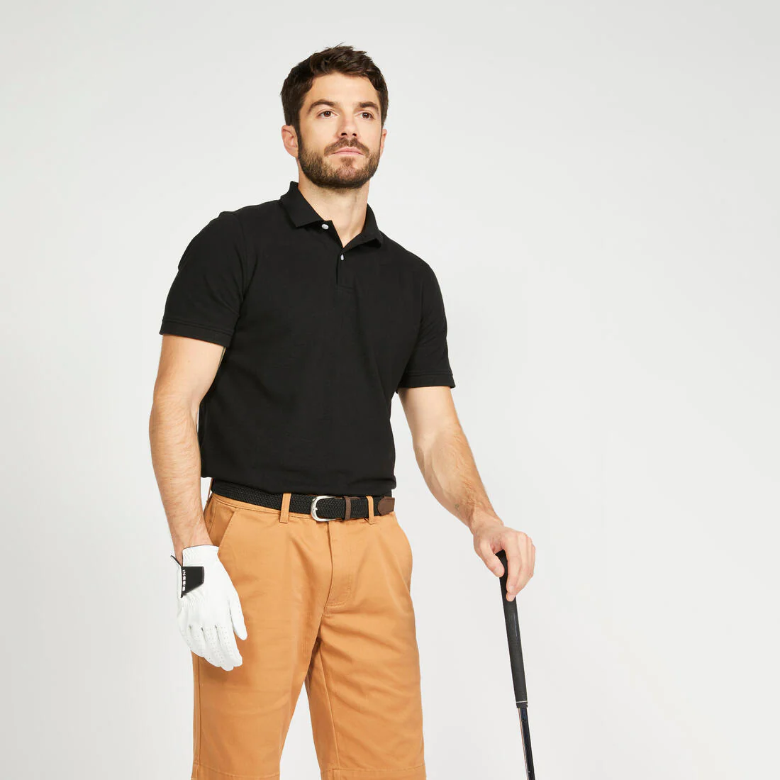 Men’s golf cotton and polyester short-sleeved polo shirt - MW500 - Image 48